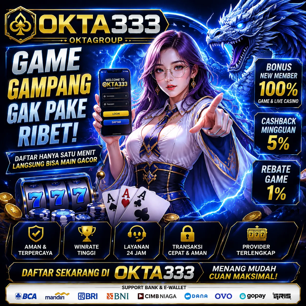 OKTA333 ⚡ Link Login Game Online dengan Akses Praktis dan Benefit Member Menarik